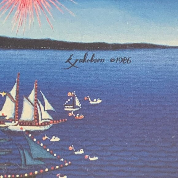 New Vintage 1994 Great American Puzzle Statue of Liberty Twin Towers - Picture 2 of 4